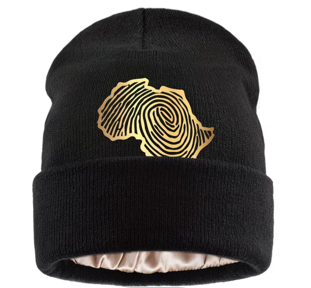 Africa Satin Lined Beanie